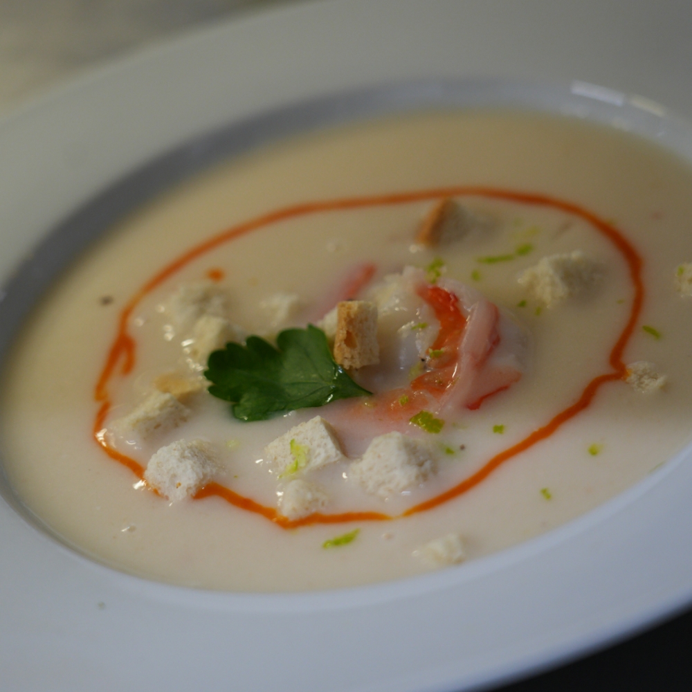 Kokos-Limetten-Süppchen